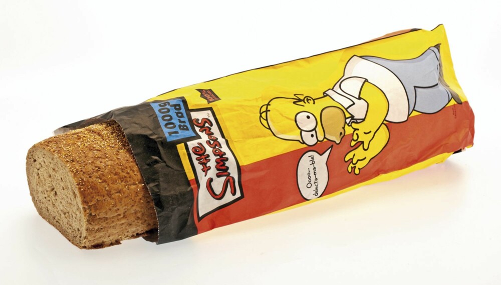 brød, brødtest, simpsons brød, brødtest, simpsons