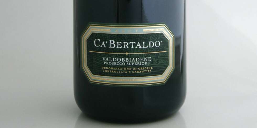 TEST AV PROSECCO: Ca'Bertaldo Prosecco di Valdobbiadene Superiore Brut kom på delt andreplass i testen. TEST AV PROSECCO: Ca'Bertaldo Prosecco di Valdobbiadene Superiore Brut kom på delt andreplass i testen.
