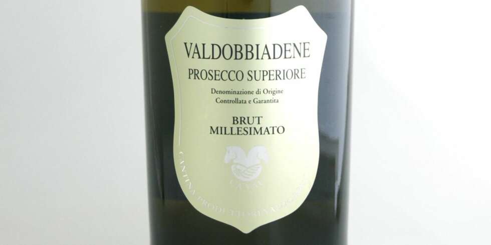 TEST AV PROSECCO: Prosecco di Valdobbiadene Brut 2010 kom på fjerdeplass i testen. TEST AV PROSECCO: Prosecco di Valdobbiadene Brut 2010 kom på fjerdeplass i testen.