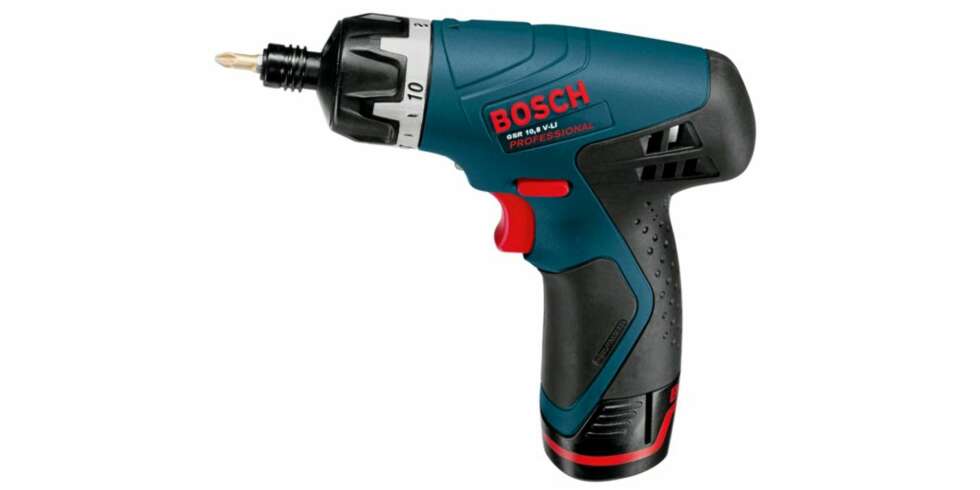 DRILL: Bosch GSR 10,8-Li. DRILL: Bosch GSR 10,8-Li.