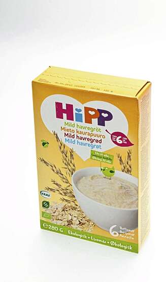 FRA 6 MÅNEDER: Hipp mild havregrøt FRA 6 MÅNEDER: Hipp mild havregrøt