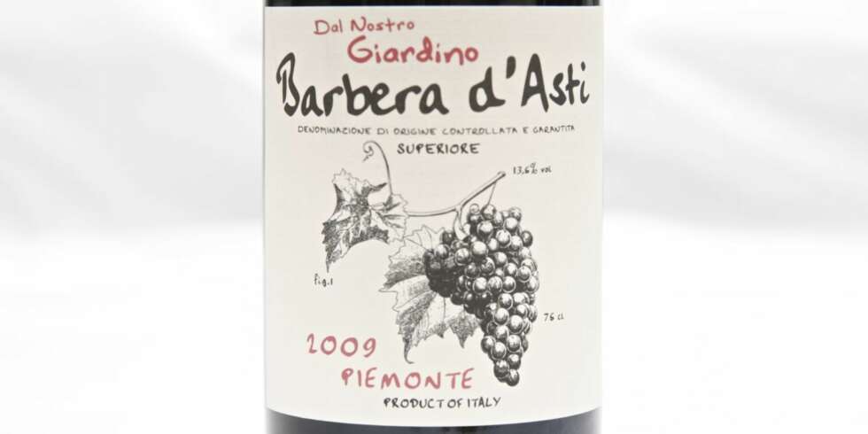 RØDVIN TIL TORSK: Dal Nostro Giardino Barbera d'Asti Superiore 2009 kom på delt tredjeplass. RØDVIN TIL TORSK: Dal Nostro Giardino Barbera d'Asti Superiore 2009 kom på delt tredjeplass.