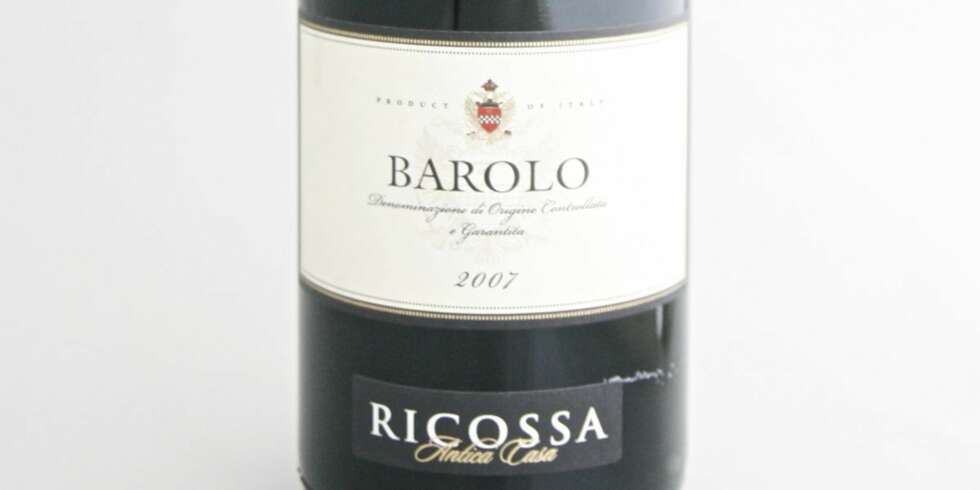 TEST AV BAROLO: Barolo Ricossa 2007 kom på førsteplass. TEST AV BAROLO: Barolo Ricossa 2007 kom på førsteplass.