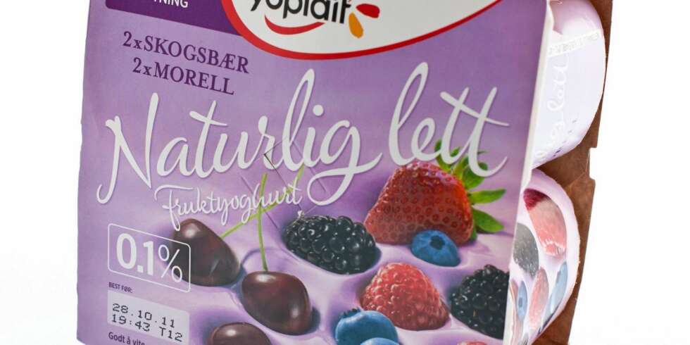 GOD NUMMER TO: Youplait Naturlig lett fruktyoghurt er fettfri og et bra valg for barn. GOD NUMMER TO: Youplait Naturlig lett fruktyoghurt er fettfri og et bra valg for barn.