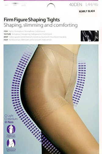 Firm Figure Shaping Thights. Kr 89. 40 denier. Firm Figure Shaping Thights. Kr 89. 40 denier.