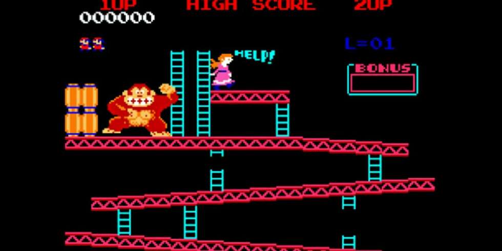 JUMPMAN: Mario debuterte i Donkey Kong fra 1981. Her het han imidlertid Jumpman. JUMPMAN: Mario debuterte i Donkey Kong fra 1981. Her het han imidlertid Jumpman.