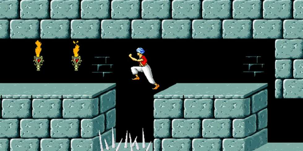 GRAFISK PERLE: Prince of Persia satte virkelig nye standarder for bevegelser og grafikk i dataspill. GRAFISK PERLE: Prince of Persia satte virkelig nye standarder for bevegelser og grafikk i dataspill.