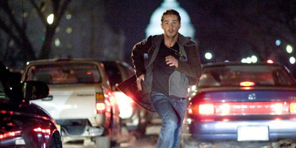 Shia LaBeouf i Eagle Eye. Shia LaBeouf i Eagle Eye.