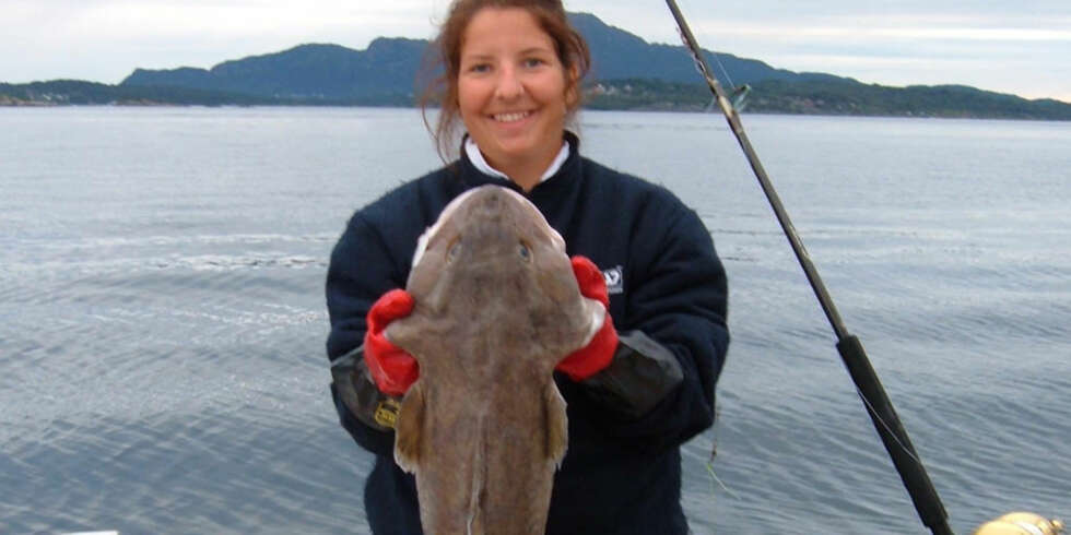 Mona fikk en sværing på kroken. Mona fikk en sværing på kroken.