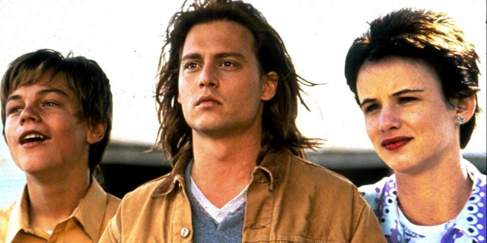 Leonardo Do Caprio, Johnny Depp og Juliette Lewis i What's Eating Gilbert Grape. Leonardo Do Caprio, Johnny Depp og Juliette Lewis i What's Eating Gilbert Grape.