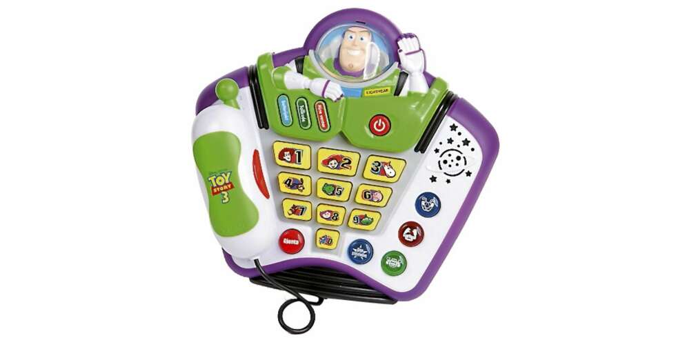 UEGNET FOR NÆRLEK: Toystory-telefon. UEGNET FOR NÆRLEK: Toystory-telefon.