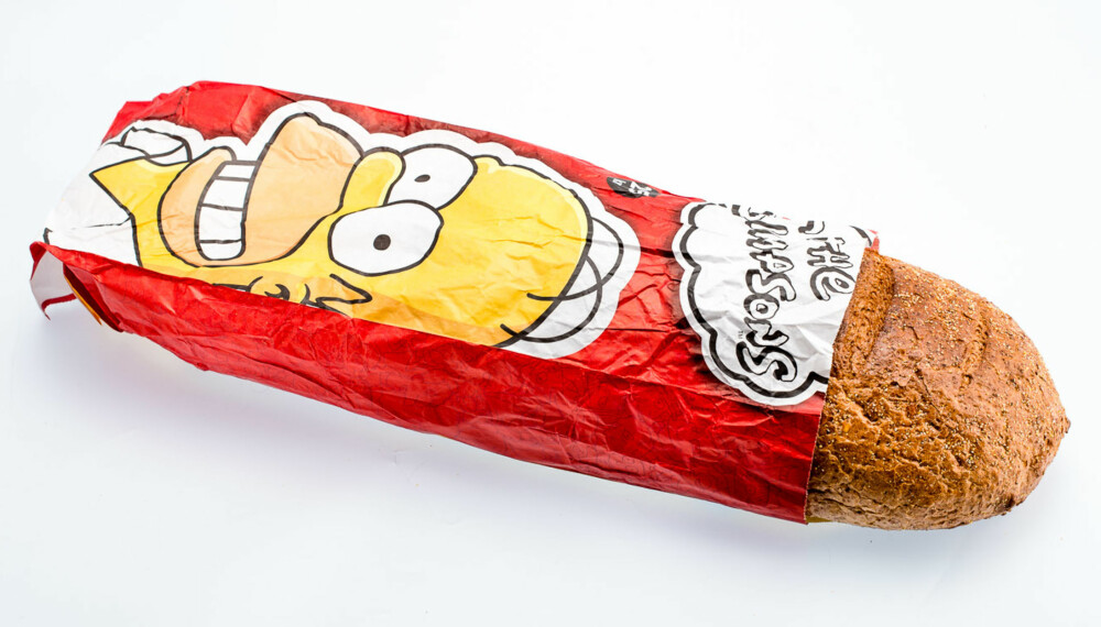 TEST AV BARNEBRØD: The Simpsons TEST AV BARNEBRØD: The Simpsons