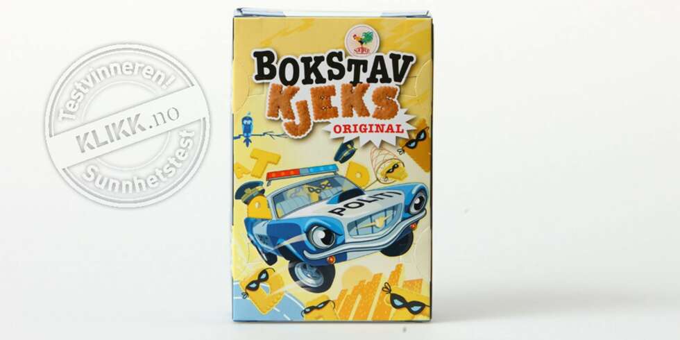 BARNEKJEKS: Bokstavkjeks. BARNEKJEKS: Bokstavkjeks.