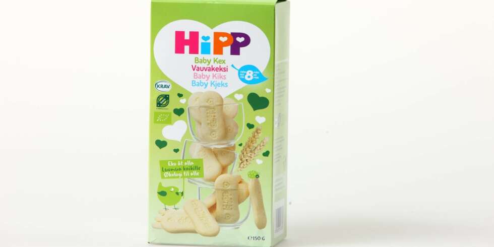 BARNEKJEKS: Hipp Babykjeks. BARNEKJEKS: Hipp Babykjeks.