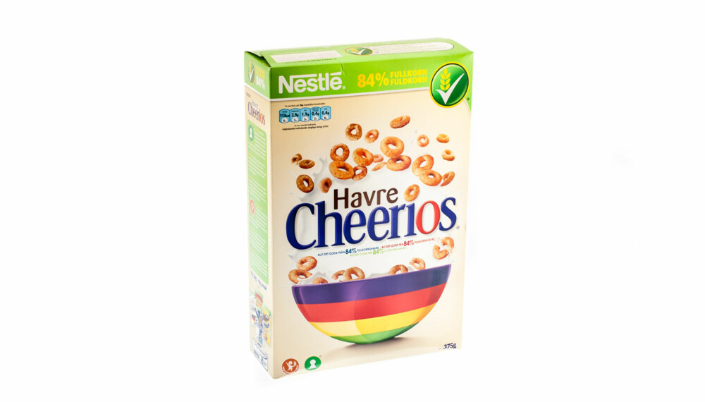TEST AV FROKOSTBLANDING: Havre Cheerios TEST AV FROKOSTBLANDING: Havre Cheerios