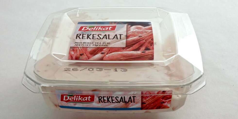 Test: Vi har sjekket hvor mange reker det er i rekesalaten Test: Vi har sjekket hvor mange reker det er i rekesalaten