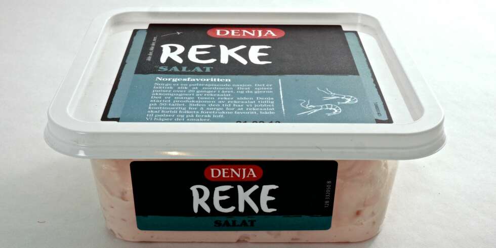 Test: Vi har sjekket hvor mange reker det er i rekesalaten Test: Vi har sjekket hvor mange reker det er i rekesalaten