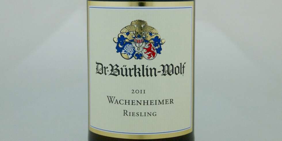 PASSER TIL RIBBE: Dr. Bürklin-Wolf Wachenheimer Riesling 2011. PASSER TIL RIBBE: Dr. Bürklin-Wolf Wachenheimer Riesling 2011.