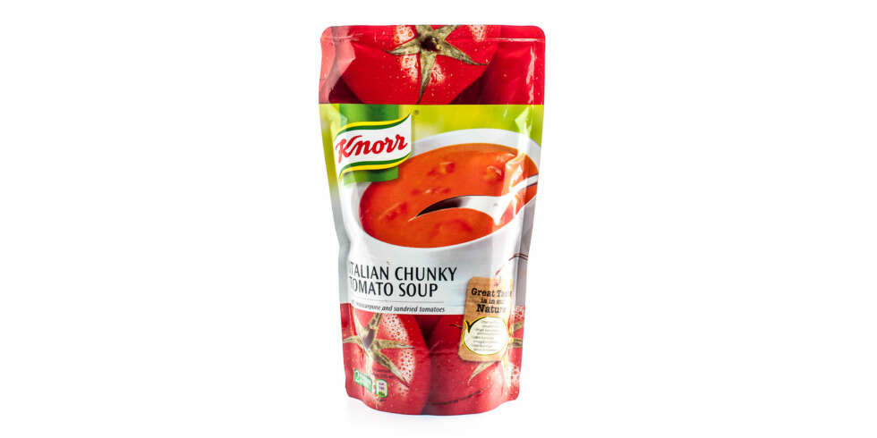 TEST AV TOMATSUPPE: Knorr italian chunky tomato soup TEST AV TOMATSUPPE: Knorr italian chunky tomato soup