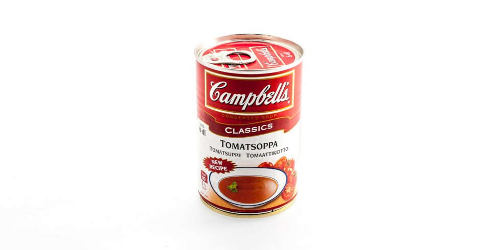 TEST AV TOMATSUPPE: Campbell classic tomatsuppe TEST AV TOMATSUPPE: Campbell classic tomatsuppe