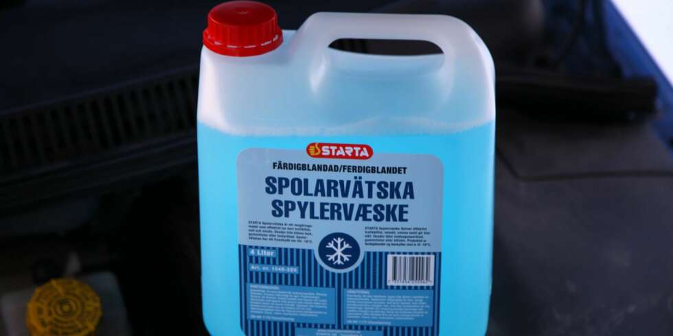 Spylevæske
Test
Spyevæsketest Spylevæske
Test
Spyevæsketest