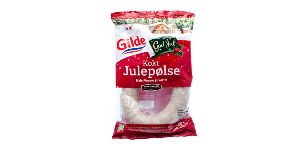 TEST AV JULEPØLSE: Gilde kokt julepølse TEST AV JULEPØLSE: Gilde kokt julepølse