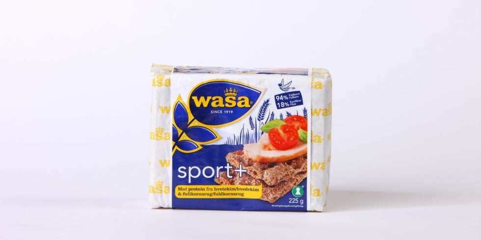 TEST AV KNEKKEBRØD: Wasa - Sport +. TEST AV KNEKKEBRØD: Wasa - Sport +.