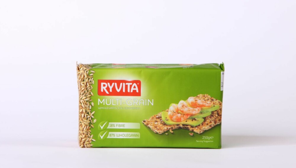 TEST AV KNEKKEBRØD: Ryvita - Multi-grain TEST AV KNEKKEBRØD: Ryvita - Multi-grain