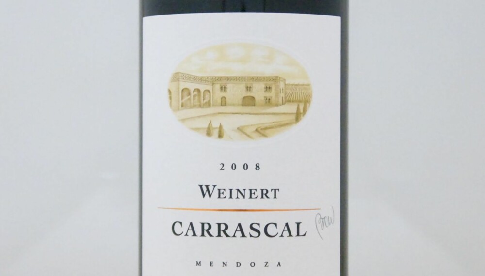 RØD ARGENTINER: Weinert Carrascal 2008 kom på førsteplass. RØD ARGENTINER: Weinert Carrascal 2008 kom på førsteplass.