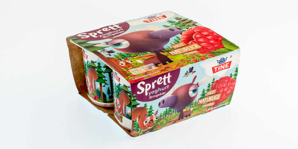 TEST AV BARNEYOGHURT: Sprett yoghurt bringebær (laktoseredusert) TEST AV BARNEYOGHURT: Sprett yoghurt bringebær (laktoseredusert)