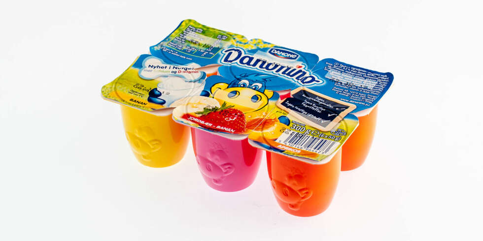 TEST AV BARNEYOGHURT: Danonino mix TEST AV BARNEYOGHURT: Danonino mix