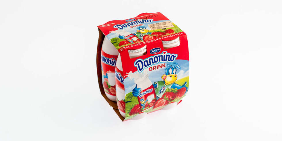 TEST AV BARNEYOGHURT: Danonino drikkeyoghurt. TEST AV BARNEYOGHURT: Danonino drikkeyoghurt.