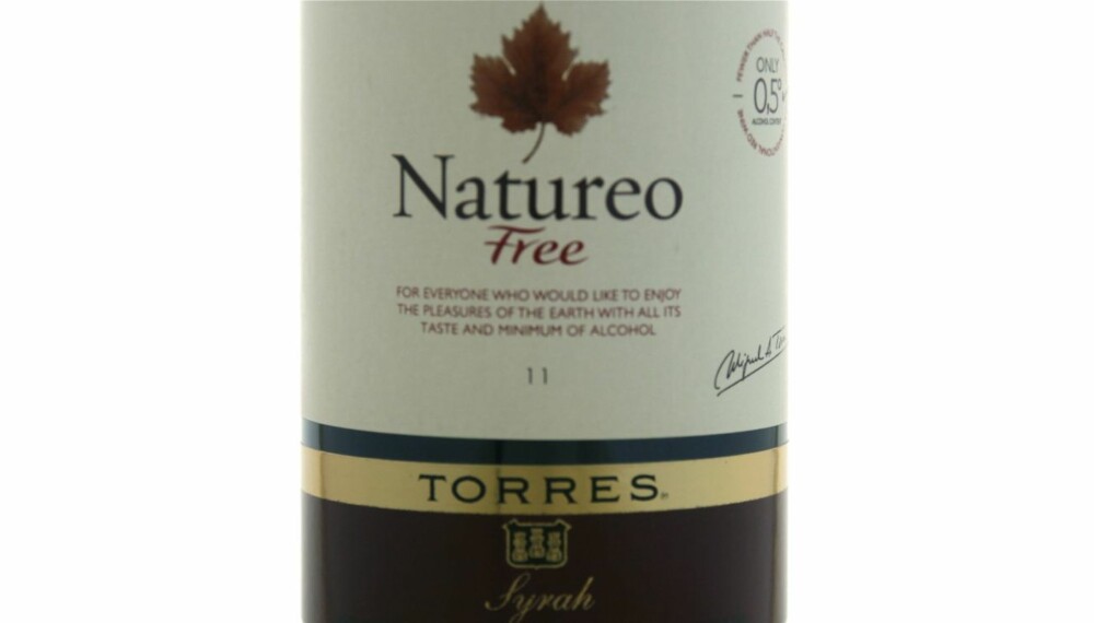 ALKOHOLFRI: Natureo Free Syrah er best blant rødvinene. ALKOHOLFRI: Natureo Free Syrah er best blant rødvinene.