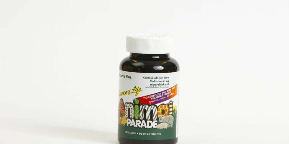 VITAMIN- OG MINERALTILSKUDD: Animal Parade VITAMIN- OG MINERALTILSKUDD: Animal Parade