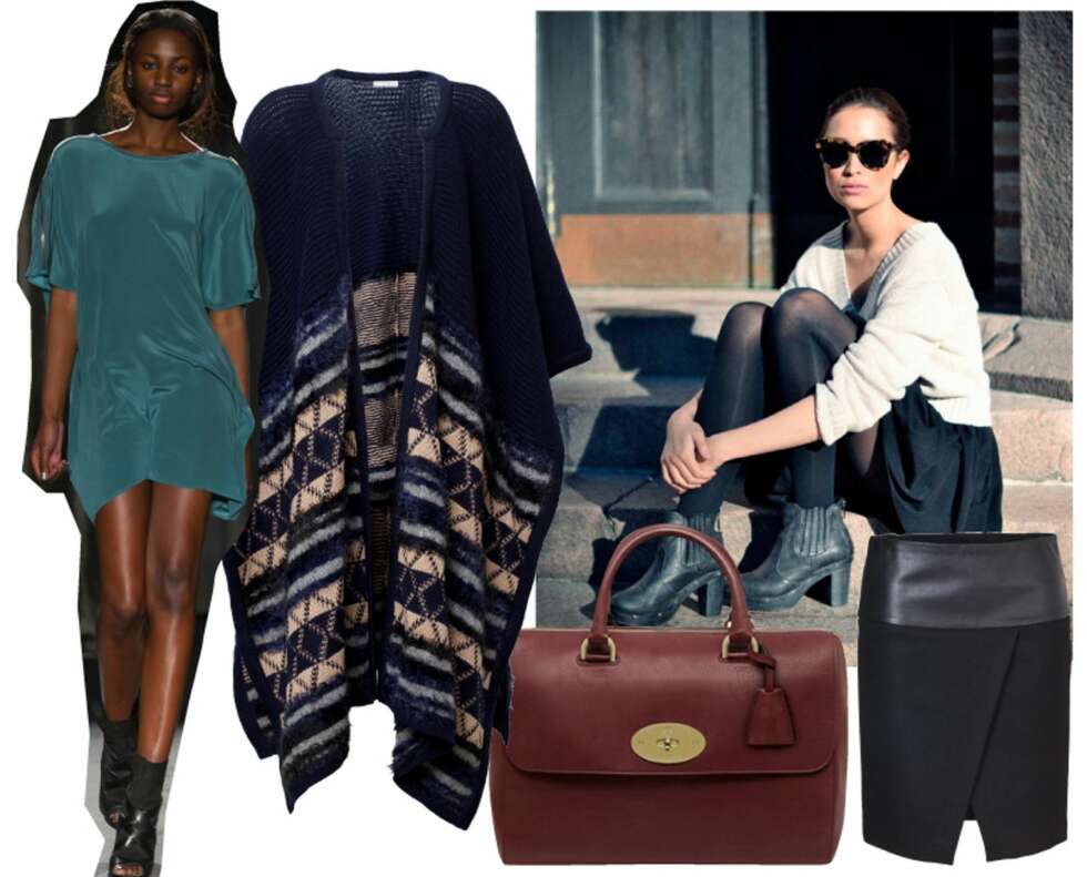 PÅ ØNSKELISTA: Den super populære Del Ray veska, ¿ 990 fra mulberry.com. Sigrid Poncho fra Dagmar kr 4995. Toos skjørt fra norske Epilogue kr 2000. PÅ ØNSKELISTA: Den super populære Del Ray veska, ¿ 990 fra mulberry.com. Sigrid Poncho fra Dagmar kr 4995. Toos skjørt fra norske Epilogue kr 2000.