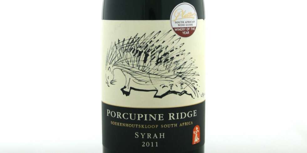 SØR-AFRIKANSK: Porcupine Ridge Syrah 2011 kom på første plass. SØR-AFRIKANSK: Porcupine Ridge Syrah 2011 kom på første plass.