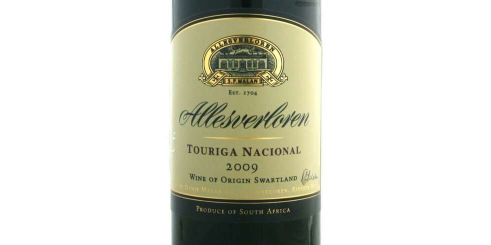 SØR-AFRIKANSK: Allesverloren Touriga Nacional 2009 kom på femteplass. SØR-AFRIKANSK: Allesverloren Touriga Nacional 2009 kom på femteplass.
