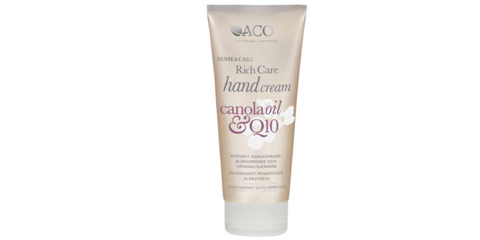 TEST: Aco Rich Care Hand Cream. TEST: Aco Rich Care Hand Cream.