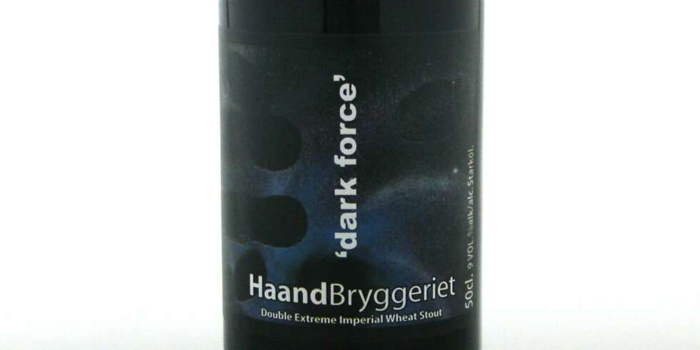 TEST AV PORTER OG STOUT: HaandBryggeriet Dark Force kom på delt tredjeplass. TEST AV PORTER OG STOUT: HaandBryggeriet Dark Force kom på delt tredjeplass.