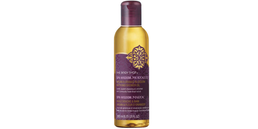 TEST: Body Shop Moroccan Oil Dusjolje. TEST: Body Shop Moroccan Oil Dusjolje.