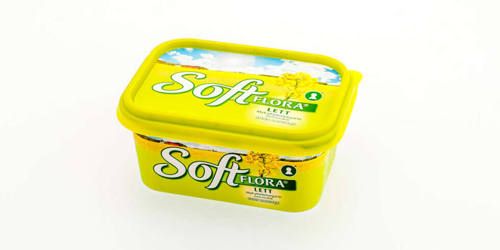TEST AV SMØR OG MARGARIN: Soft Flora lettmargarin TEST AV SMØR OG MARGARIN: Soft Flora lettmargarin