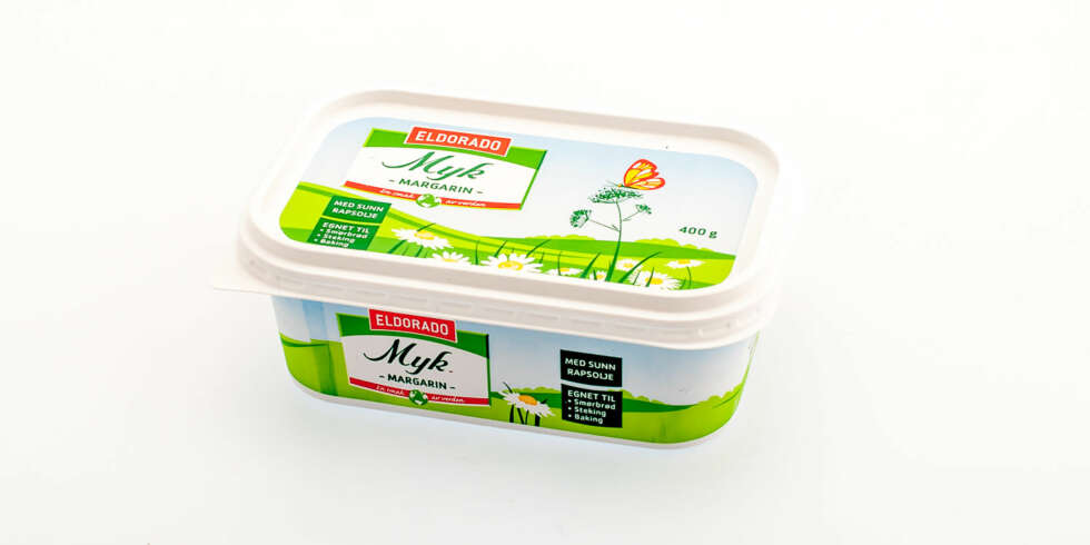 TEST AV SMØR OG MARGARIN: Eldorado myk plantemargarin TEST AV SMØR OG MARGARIN: Eldorado myk plantemargarin