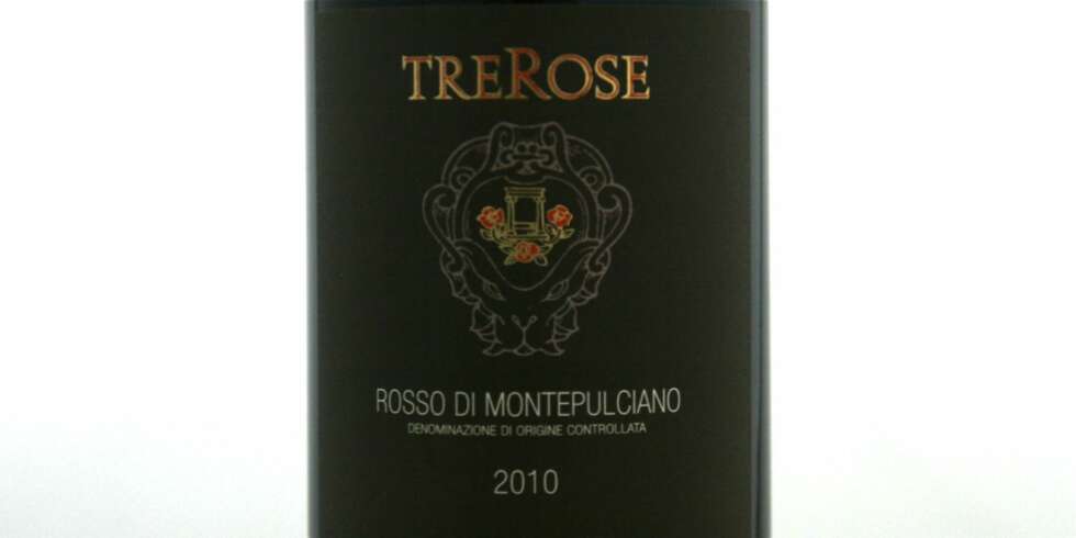 10 PÅ TOPP: TreRose Rosso di Montepulciano 2010 kom på førsteplass. 10 PÅ TOPP: TreRose Rosso di Montepulciano 2010 kom på førsteplass.