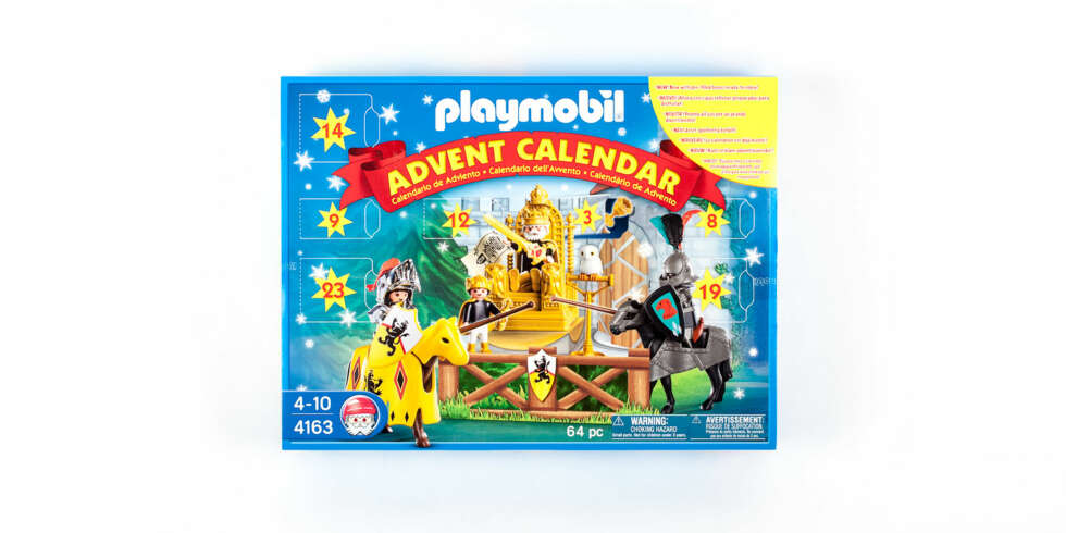 TEST AV JULEKALENDERE:Playmobil ridder TEST AV JULEKALENDERE:Playmobil ridder
