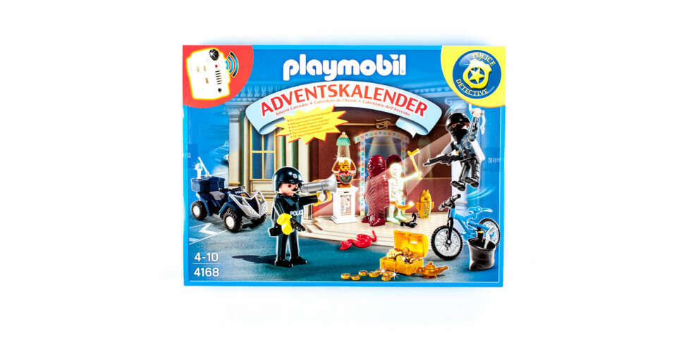 TEST AV JULEKALENDERE:Playmobil politi TEST AV JULEKALENDERE:Playmobil politi