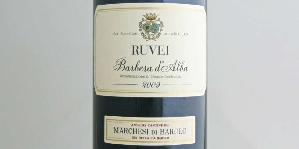 GOD ANDEVIN: Marchesi di Barolo Barbera d'Alba Ruvei 2009 GOD ANDEVIN: Marchesi di Barolo Barbera d'Alba Ruvei 2009