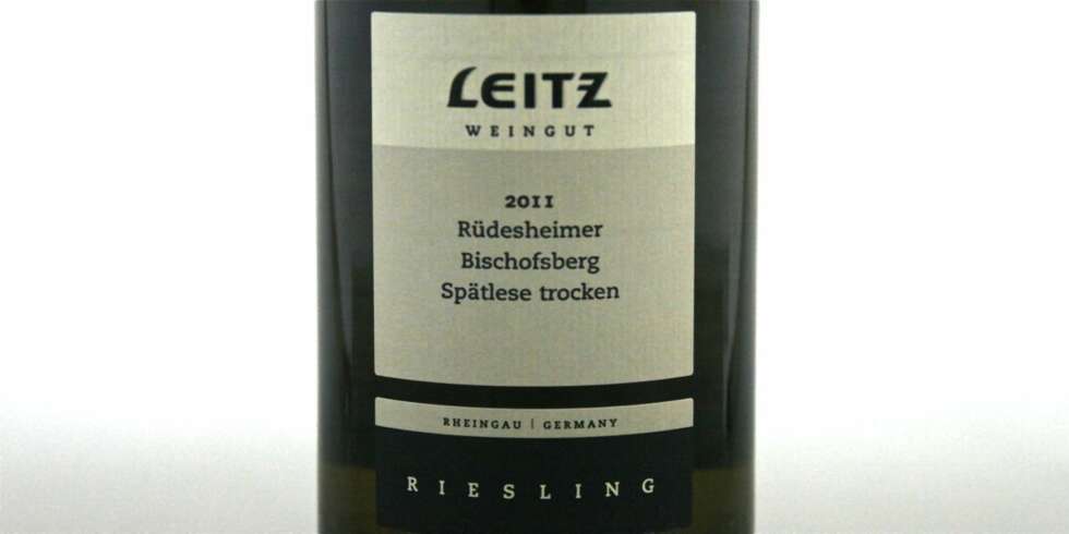 GODT VINKJØP: Leitz Rüdesheimer Bischofsberg Riesling Spätlese Trocken 2011. GODT VINKJØP: Leitz Rüdesheimer Bischofsberg Riesling Spätlese Trocken 2011.