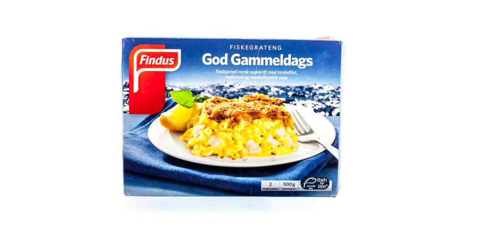 TEST AV FISKEGRATENG: Findus god gammeldags TEST AV FISKEGRATENG: Findus god gammeldags