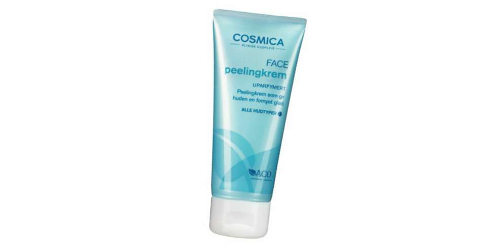 PEELING: Test av ansiktspeeling. PEELING: Test av ansiktspeeling.