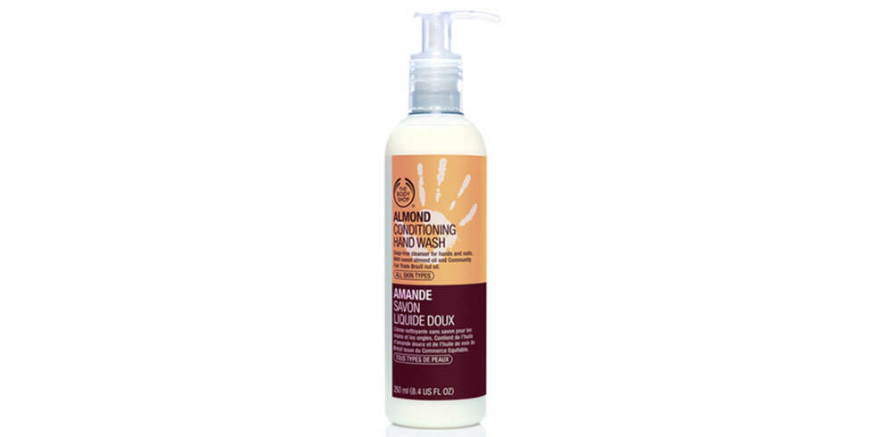 HÅNDSÅPE: The Body Shop Almond Conditioning Hand Wash HÅNDSÅPE: The Body Shop Almond Conditioning Hand Wash